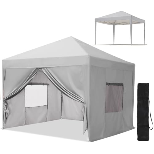 ADVANCE OUTDOOR 6x8 ft Shelter Storage Shed Steel...