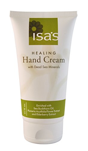 Isa's Naturals Healing Hand Cream with Dead Sea Minerals - 5.1 Fl. Oz. Tube