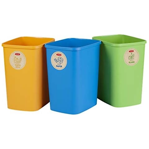 Poubelles de tri Curver 25 l Cover