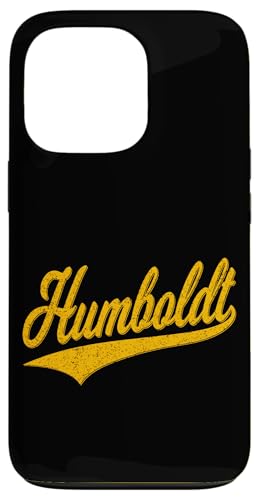 HUMBOLDT County CA VARSITY SCRIPT CLASSIC SPORTS �W���[�W �X�}�z�P�[�X iPhone 13 Pro �p