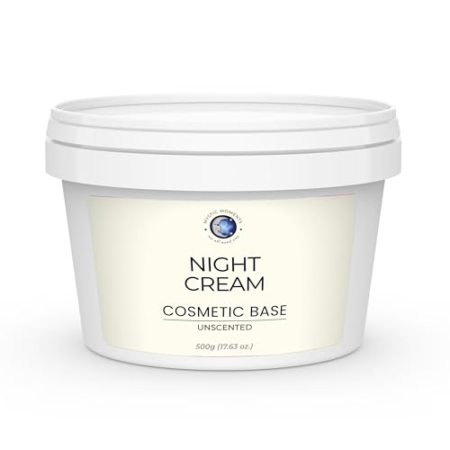 Mystic Moments Night Cream - Botanical Skincare Base - 500g