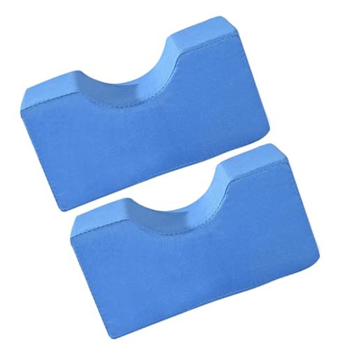 FOMIYES 2pcs Foot Elevator Support Pillow Ankle Bedsore Cushion for Leg Elevation for Surgery Blue Color Versatile Design for Home and Medical Use