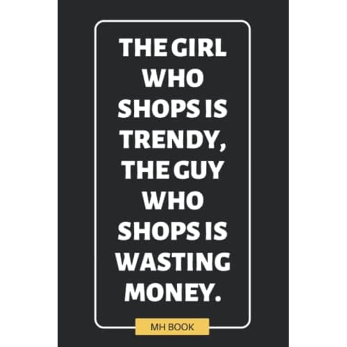 The girl who shops is trendy, the guy who shops is wasting money: Online Shopping Tracker