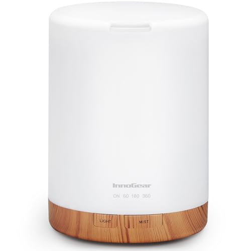 InnoGear 300ML Essential Oil Diffuser, Premium 5-in-1 Ultrasonic Aromatherapy Diffusers