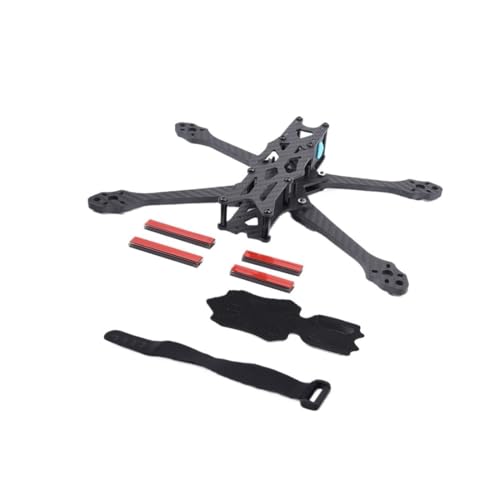 5インチ 250 250mm 5インチ カーボンファイバー FPV 5インチ フレームキット DC HD FPV フリースタイル RC レーシングドローン用(Without Printing)
