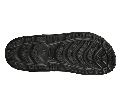 Image of Skechers mens Skechers Mens Swifters - Steady Black Lifestyle Shoes Sandal