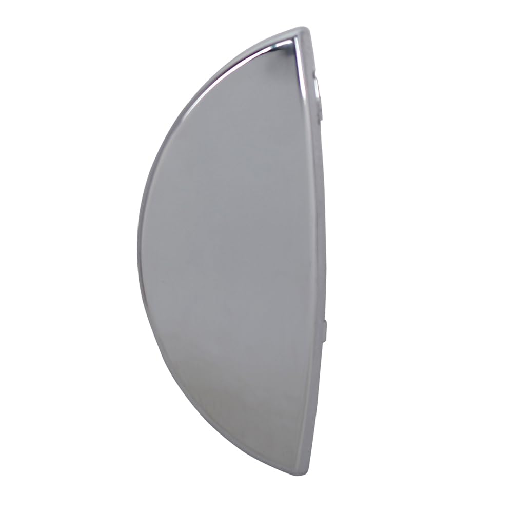 Riloer Couvercle de buse de lave-phares chromé compatible avec Mini Cooper R50 R52 R53 modèles 2001-2006 équipés, côté passager droit