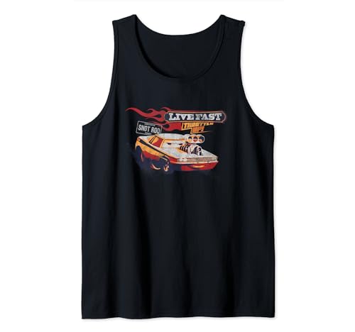 Disney and Pixar’s Cars Snot Rod Live Fast Vintage Tank Top