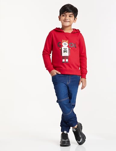 Image of Amazon Brand - Jam & Honey Boys Lightweight Sweatshirt