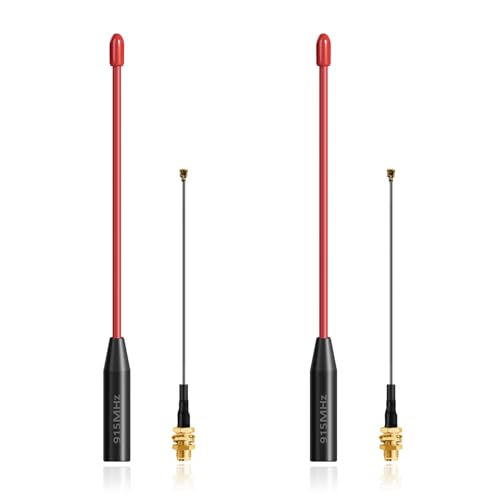 (Red) Long Range Meshtastic 915MHz LoRa Whip Antenna for ESP32 LoRa V3&V4 RAK Meshtastic Development Board Module Devices (2 Sets) Slinkdsco