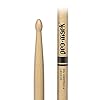 ProMark Hickory 5A Wood Tip Drumsticks, One Pair (TX5AW)