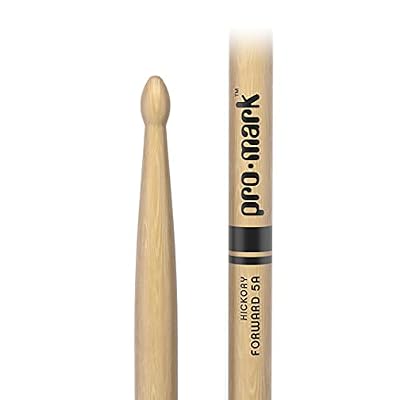 ProMark Hickory 5A Wood Tip Drumsticks, One Pair (TX5AW)