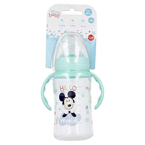 Stor Biberon anti-colic avec poignées – 360 ml | Cool Like Mickey