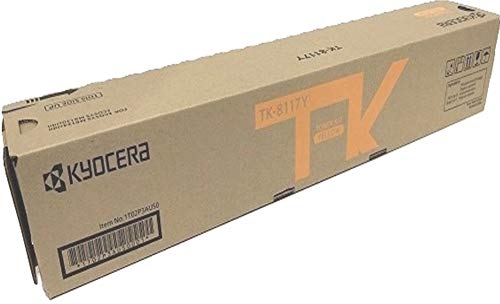 Toner Jaune Kyocera TK8117Y 1T02P3AUS0 évitez les pannes et imprimez 6000 pages