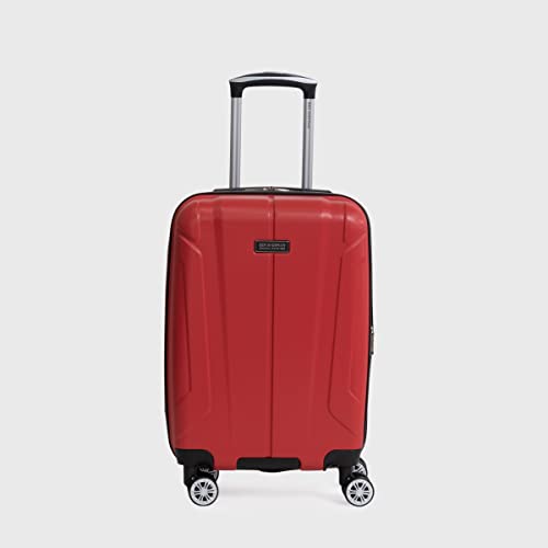 Ben Sherman Spinner Travel Upright Luggage Derby, Lipstick Red, 4-Wheel 28 #TOP2