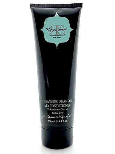 Ryan Scott Sulfate-Free Cleansing Shampoo With Conditioner Made With Aloe And Natural Oils. Aloe, Cucumber, & Grapefruit Fragrance, 8.5 Fl. Oz. #TOP3