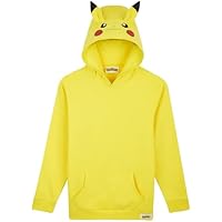 Pokémon Sudadera Niño Niña y Adolescente, Pikachu Sudaderas con
