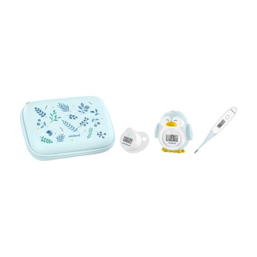 Thermomètre pour bébé numérique Miniland trousse de soin bain sucette