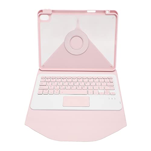 Étui clavier tactile rose pour iOS Pro 11 pouces avec porte-crayon