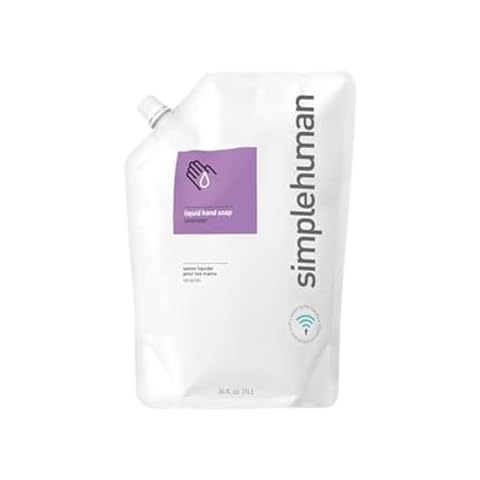 simplehuman Lavender Moisturizing Liquid Hand Soap Refill Pouch Cover