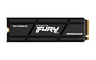 Kingston FURY Renegade 1000G PCIe 4.0 NVMe SSD W/ HEATSINK - Für Gamer, Enthusiasten und Hochleistungsnutzer - SFYRSK/1000G