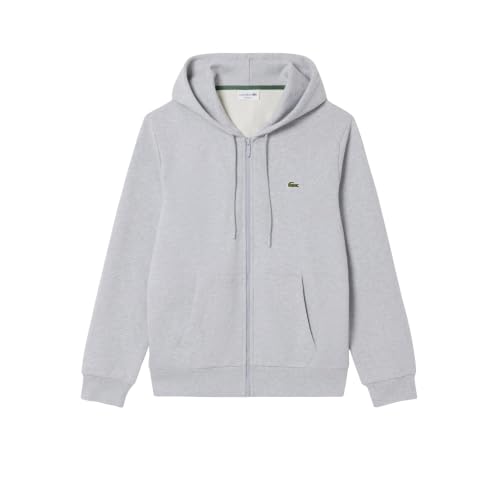 Image of Lacoste Men's Classic Fit Zipped Fleece Sweatshirt