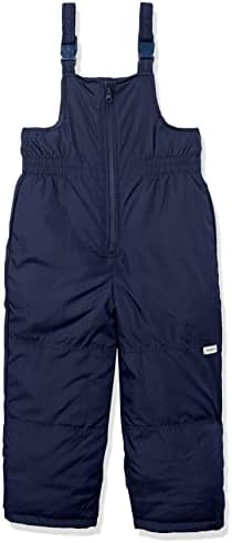 Carter's Boys' Snow Bib Ski Pants Snowsuit, Solid Navy, 7
