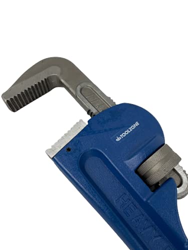 Toolzone Stilllsons Clé à molette Outil robuste 122 cm Mâchoire dentelée réglable