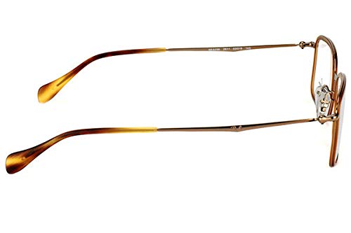 Image of Ray-Ban RX6298-2811 Demi Gloss Brown Eyeglasses Frame w /Demo Lens-51mm