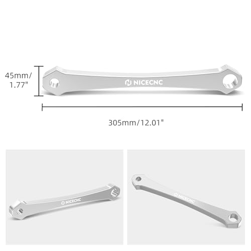 Image of NICECNC Silver Clutch Alignment Tool Compatible with Polaris RZR XP 1000 EPS 2014-2015, 2018, RZR XP Turbo EPS 2015-2018, Ranger Diesel 2015-2018, See Fitment