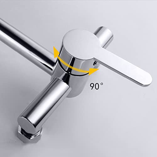 Robinets mélangeurs pliables muraux pour simplifier la vaisselle - 6