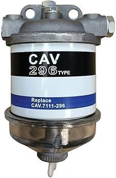 Diesel Single Fuel Filter Assembly with glass bowl