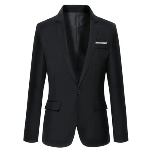 Men's Solid Color Retro Large Size Suit Jacket Business Casual Party Banquet Blazer4