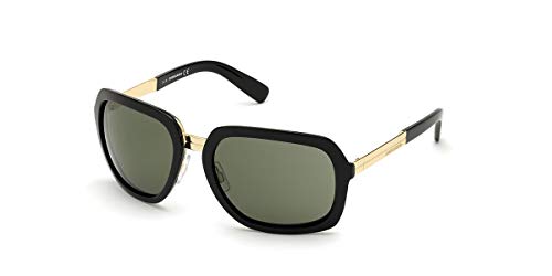 Dsquared2 Green Rectangular Men's Sunglasses DQ0337 01N 59 19 130