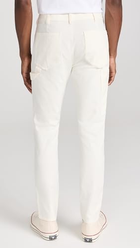 Theory Men's Zaine Carpenter Canvas Straight Pants3