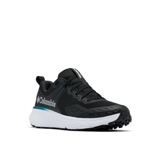 Columbia Men's Konos TRS Shoe, Black/Deep Wave, 9.5