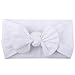 Produktbild Lazzboy Neugeborenen Säugling Kleinkind Baby Mehrfarbiger Bogen Stirnband Haarband Headwrap Head Wraps verknotete Baby Stirnband Baby Top Knot, Baby Turban(U)