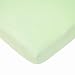 TL Care Heavenly Soft Chenille Mini Crib Sheet, Celery, 24" x 38"