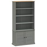 Cette bibliothèque offre une solution idéale pour organiser vos livres et ajoutera une touche de charme rustique à votre intérieur.