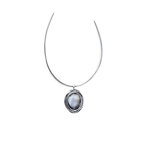 Women’s Necklace with Seashell Antonio Miró (4 - 25 cm) 147316 - Silver
