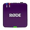 Rode Wireless GO Gen 3 Wireless 2-Channel Microphone Radio System Purple with Charge Case + 2 x Lavalier GO Microphone and 2 x Fur Wind Protection #3