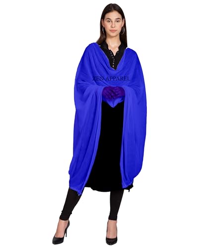 Image of Zen Women's Solid Premium Cotton Dupatta 2.25 Meters 100% Pure Cotton