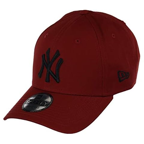 New Era New York Yankees League Essential Red 9Forty Adjustable Cap - One-Size Cover