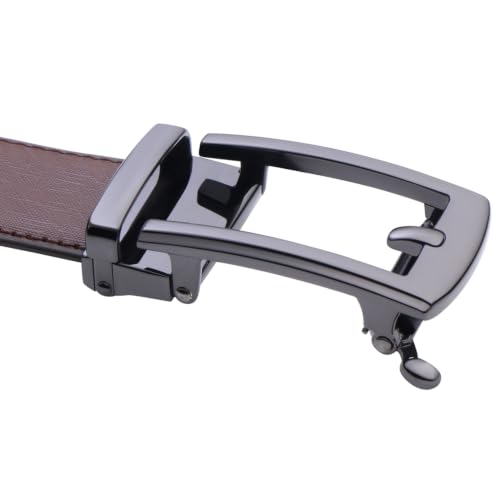 Image of Labnoft Men's PU Leather Auto-lock Belt