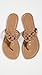 Tory Burch Women's Miller Sandals, Almond Flour, Tan, 7.5 Medium US
