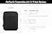 Dadanism 8-9 Inch Tablet Sleeve Case for iPad Mini 7th/6th 8.3" 2024/2021, iPad Mini 5/4/3/2/1 7.9", Galaxy Tab A7 Lite/A9 8.7", reMarkable Paper Pro Move 7.3" 2025, Tab M8 8", Tab M9 9", Black