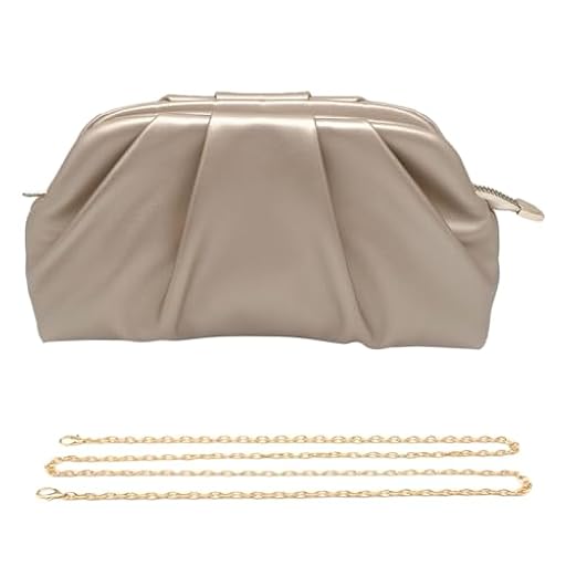 Pahajim Bolsos de Fiesta Clutch Bolso de Mano para Mujer PU Piel con Cadena Desmontable Bolsos Ceremonia Bandolera para Bodas, Cenas, Eventos (Champán) | Ya disponible en tu tienda friki favorita! En mundofriki.es! Pahajim Bolsos de Fiesta Clutch Bolso de Mano para Mujer PU Piel con Cadena Desmontable Bolsos Ceremonia Bandolera para Bodas, Cenas, Eventos (Champán) | Ya disponible en tu tienda friki favorita! En mundofriki.es!