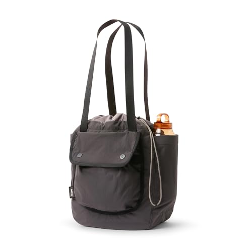 Sac tote léger Bellroy Cinch Tote Charcoal 16L avec rangements extérieurs