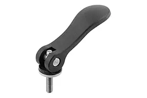 Tilt Adjustable Cam Lever M10 x 50 Size 2 Aluminium Complete: Stainless Steel, Pack of 1, k0006.2511110x50