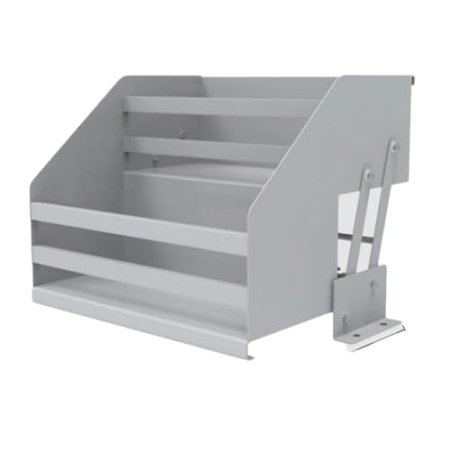 LWZQRVCT Organizador De Armario Extraíble, Estante Abatible For Armario Alto De Cocina, Estante De Almacenamiento For Colgar En La Pared, Escurridor De Platos Abatible For Cocinas Altas.